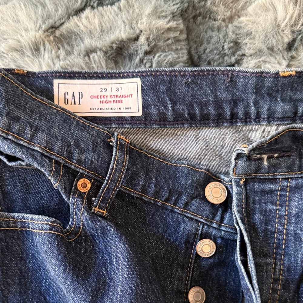 GAP Women's High Rise Blue Denim Jeans